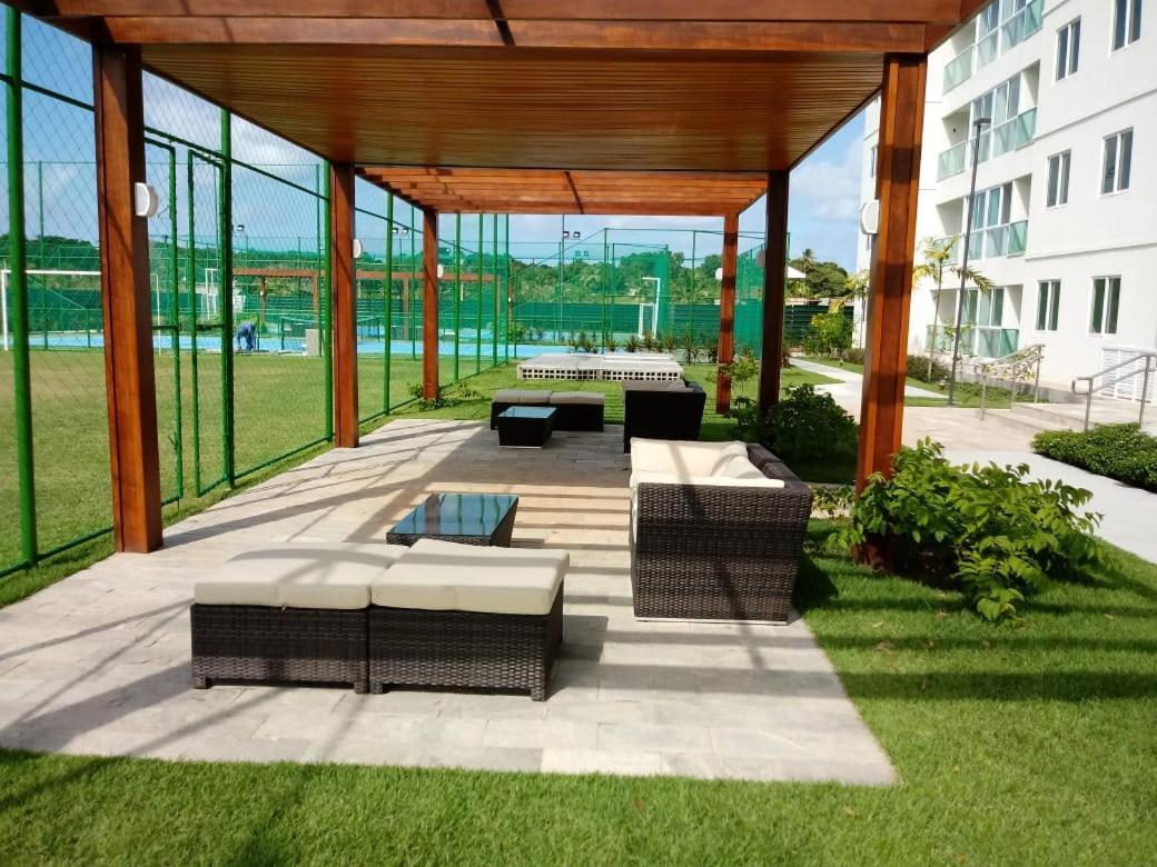 Resort Em Porto De Galinhas - Terreo Com 03 Quartos Com Suite Top- Condominio Palm Village Acqua Exterior photo